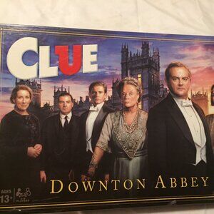 Clue Downton Abbey Edition Board Game--Complete